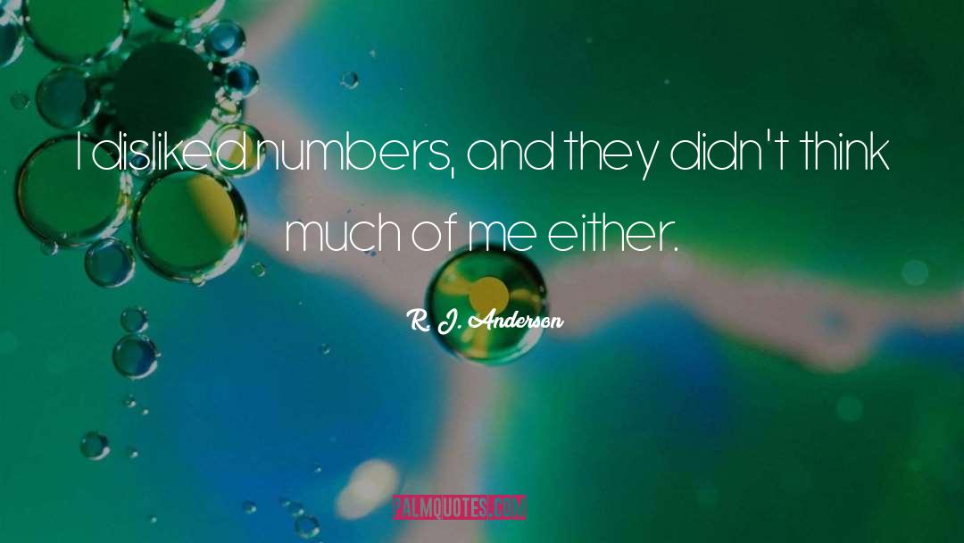 Fudged Numbers quotes by R. J. Anderson