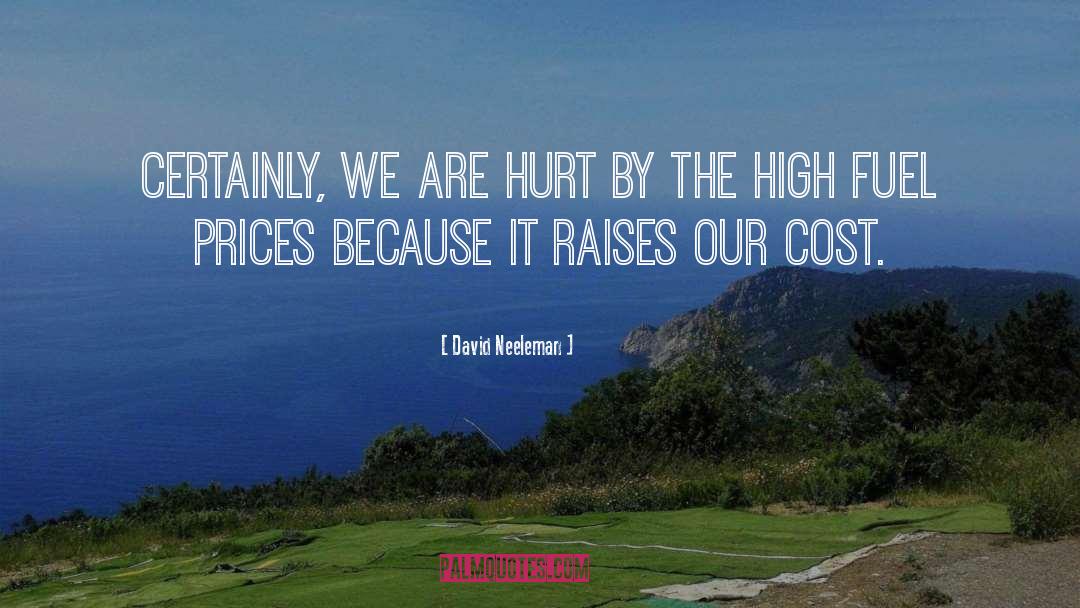 Fuel Prices quotes by David Neeleman