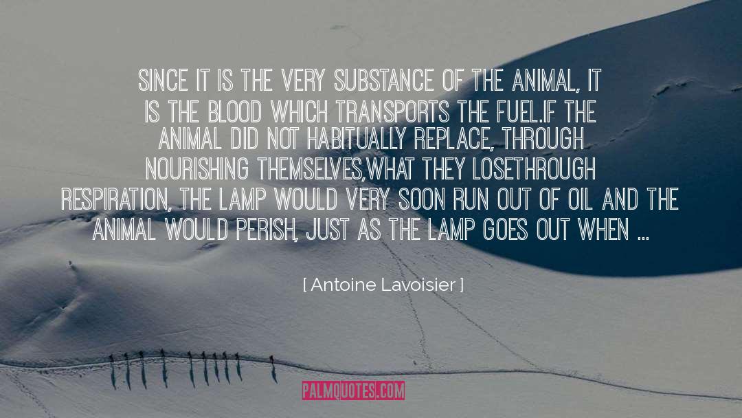 Fuel Prices quotes by Antoine Lavoisier
