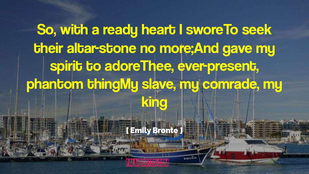Fugitive Slave quotes by Emily Bronte