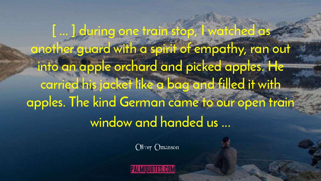 Fuhrmans Orchard quotes by Oliver Omanson