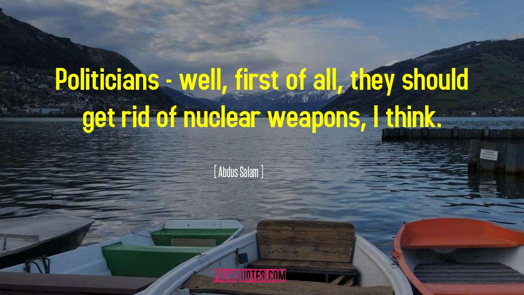 Fujishima Nuclear quotes by Abdus Salam
