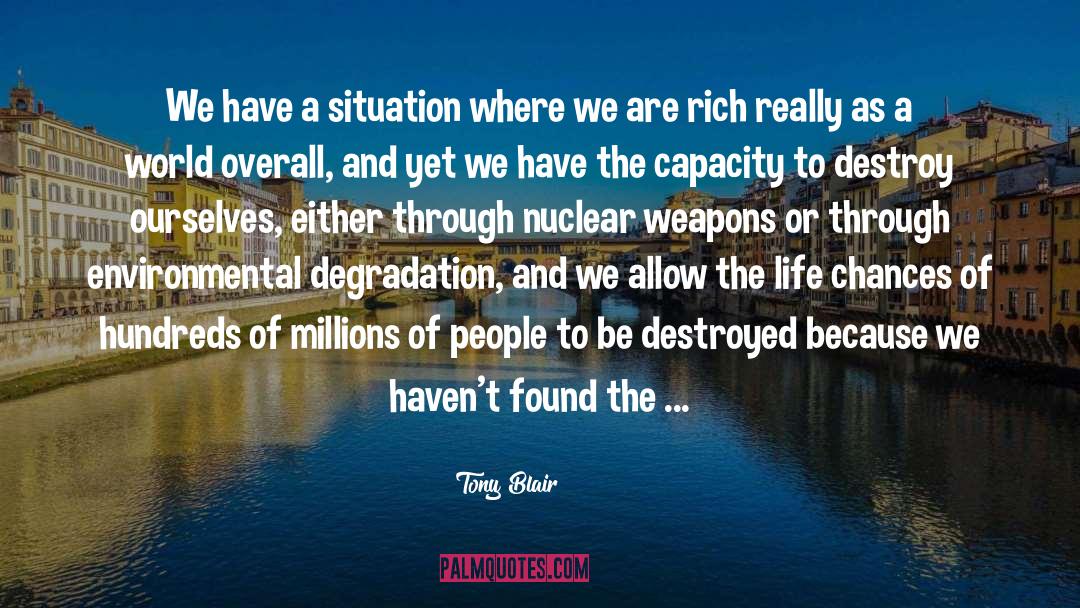 Fujishima Nuclear quotes by Tony Blair
