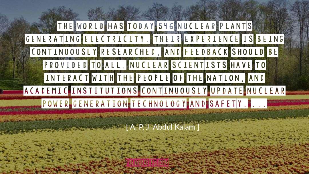 Fujishima Nuclear quotes by A. P. J. Abdul Kalam
