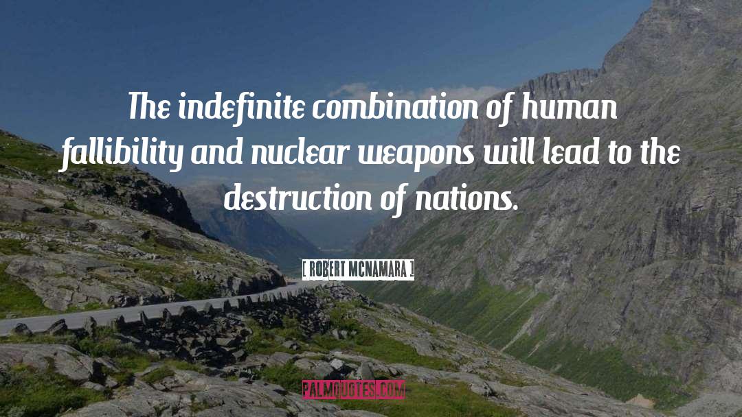 Fujishima Nuclear quotes by Robert McNamara