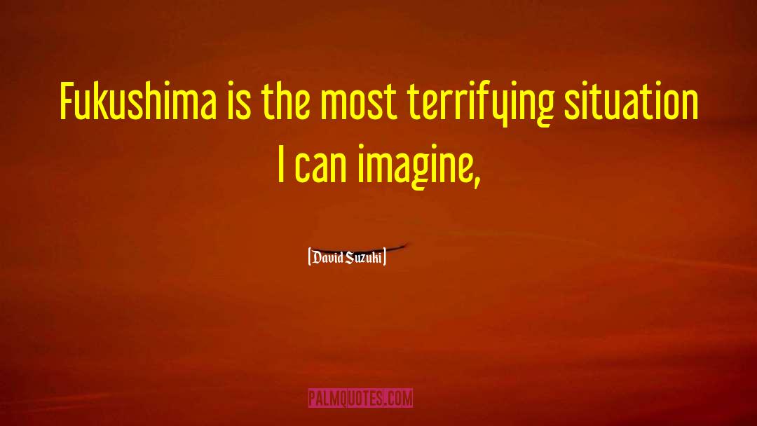 Fukushima quotes by David Suzuki