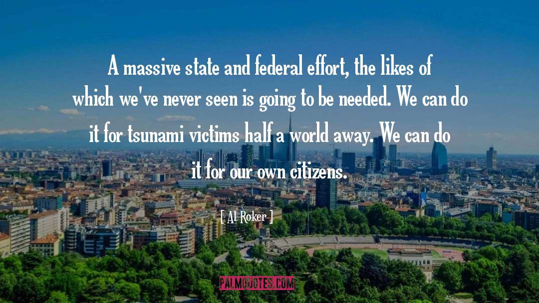 Fukushima Tsunami quotes by Al Roker