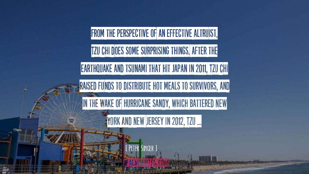 Fukushima Tsunami quotes by Peter Singer