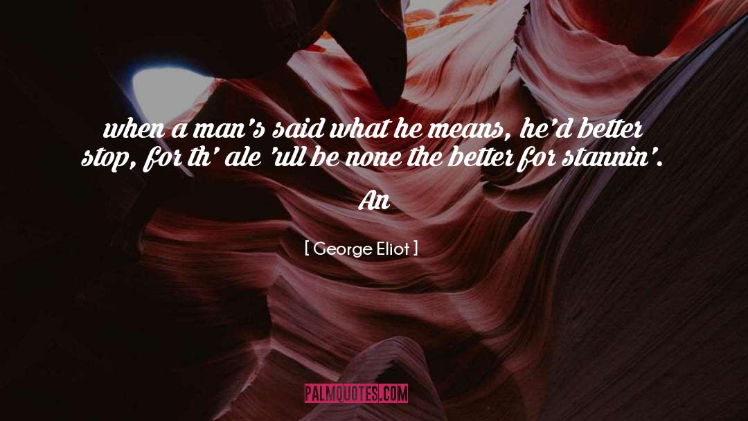 Fulbrook Ale quotes by George Eliot