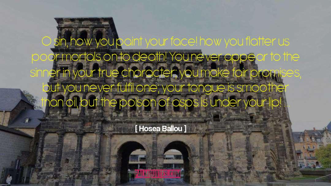 Fulfil quotes by Hosea Ballou