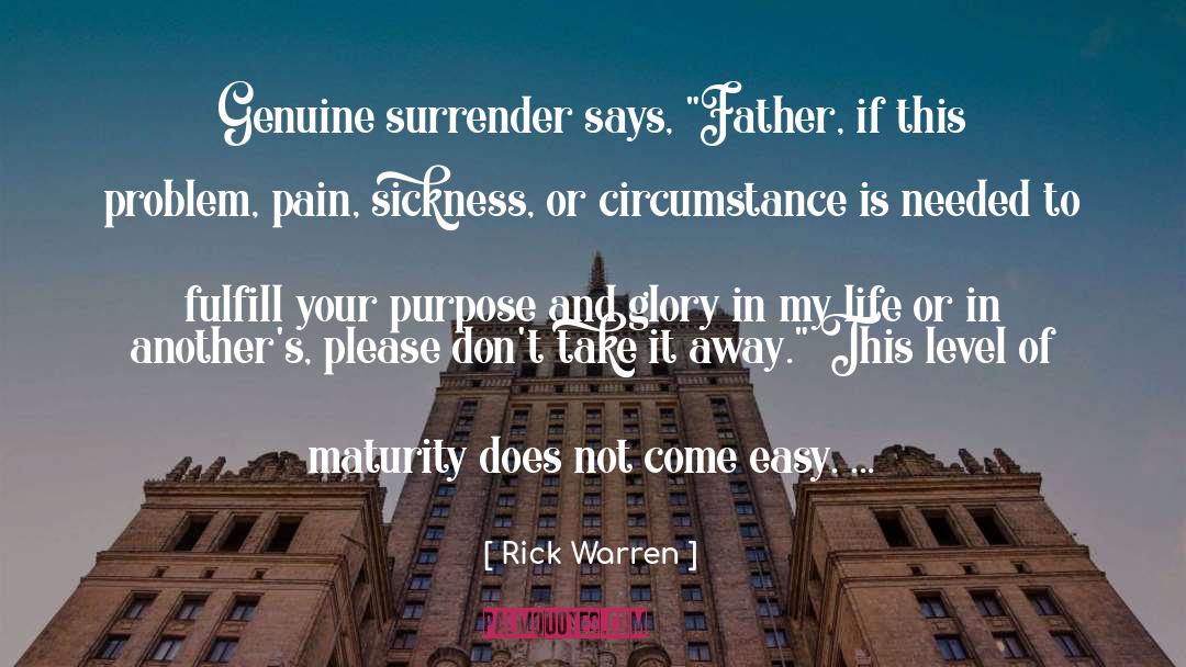 Fulfill quotes by Rick Warren