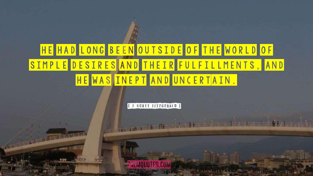 Fulfill Their Desires quotes by F Scott Fitzgerald