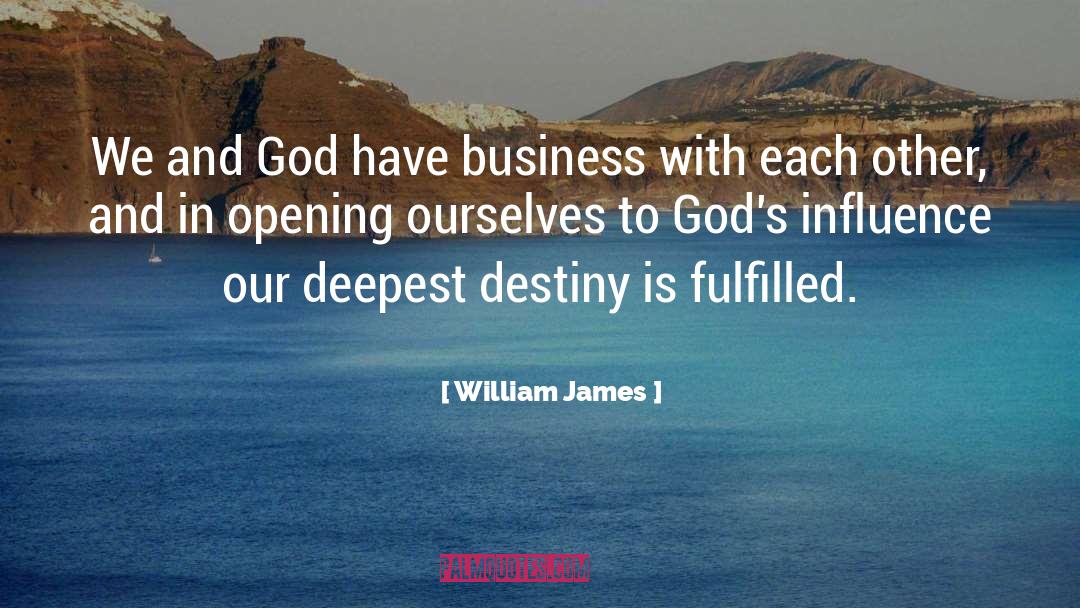 Fulfilled quotes by William James