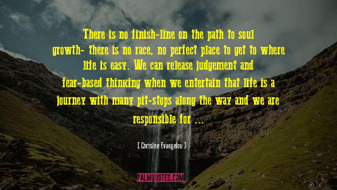 Fulfilling Purpose quotes by Christine Evangelou