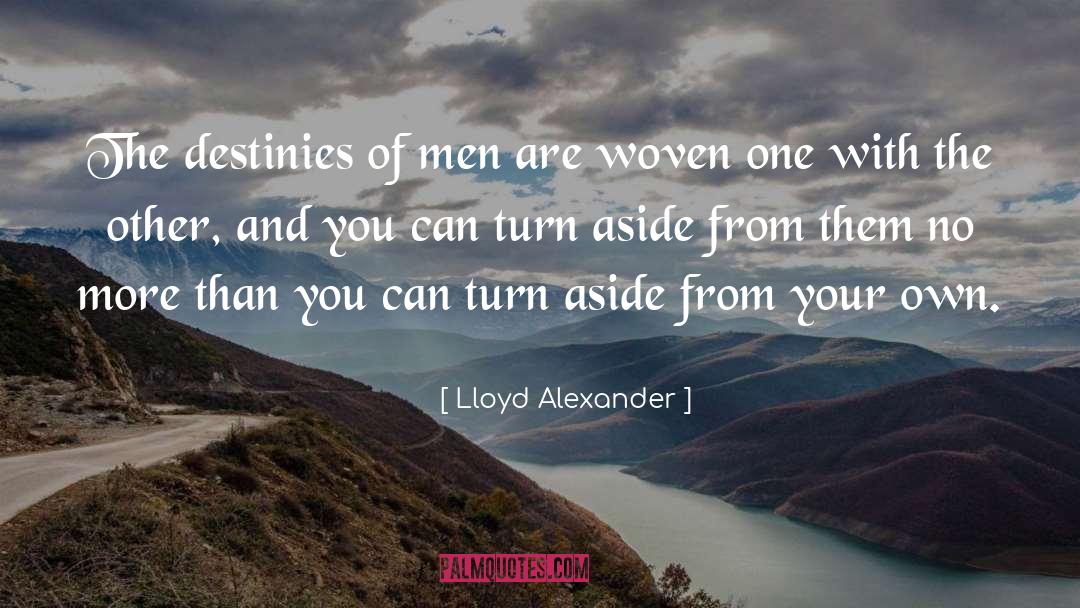 Fulfilling Your Destiny quotes by Lloyd Alexander