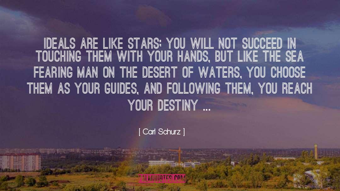 Fulfilling Your Destiny quotes by Carl Schurz