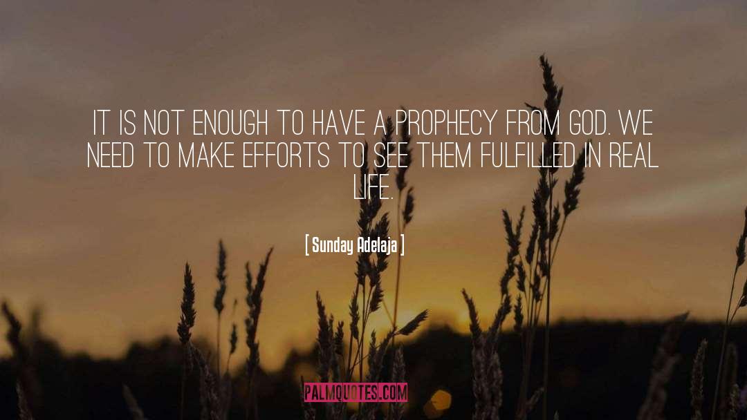 Fulfillment quotes by Sunday Adelaja