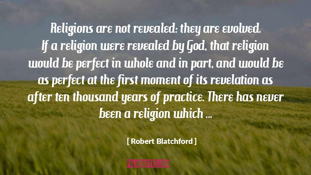 Fulfills quotes by Robert Blatchford