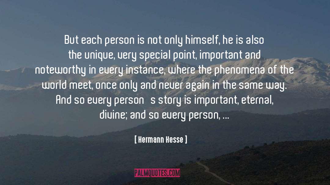 Fulfills quotes by Hermann Hesse