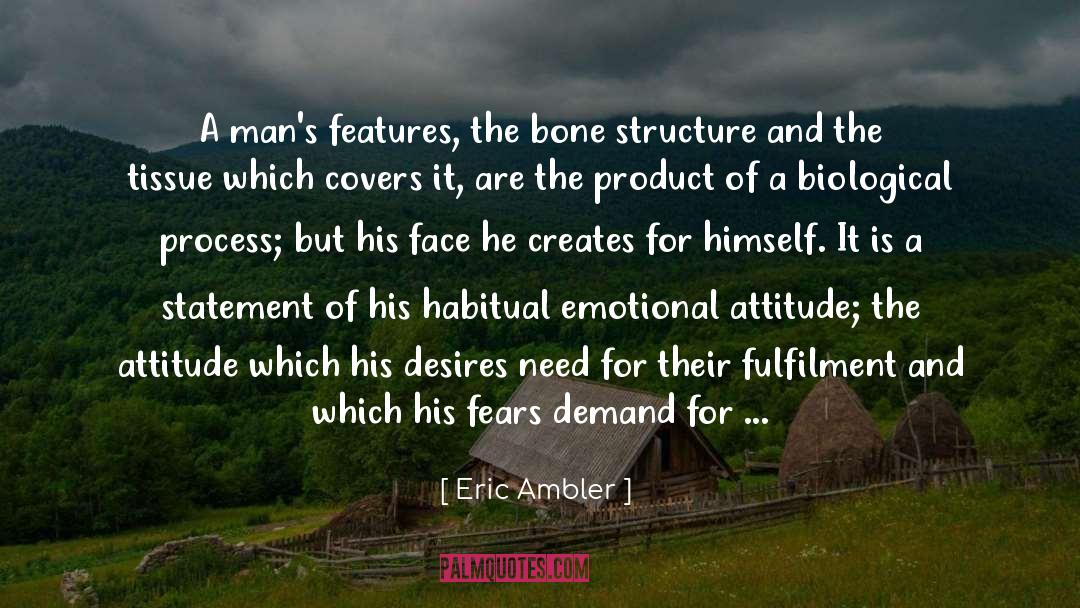 Fulfilment quotes by Eric Ambler