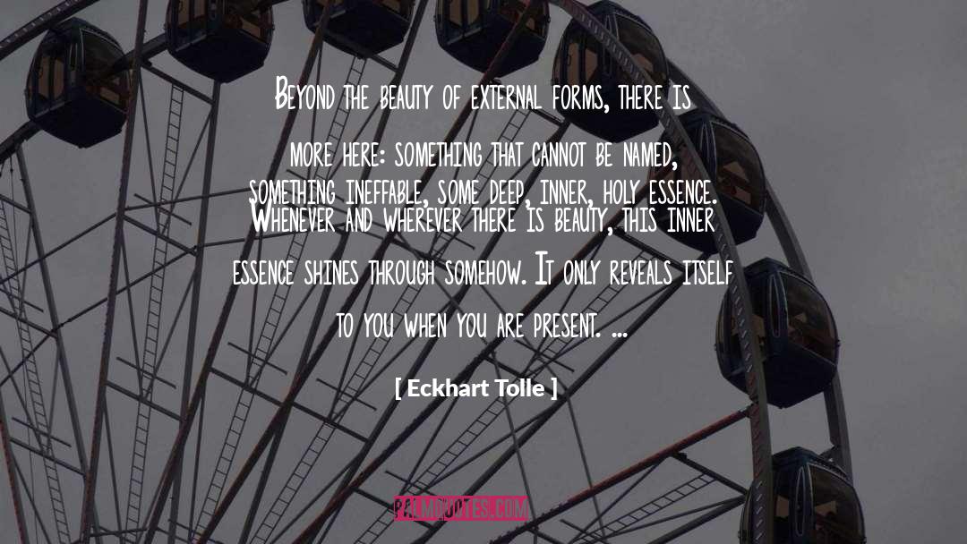 Full Beauty quotes by Eckhart Tolle