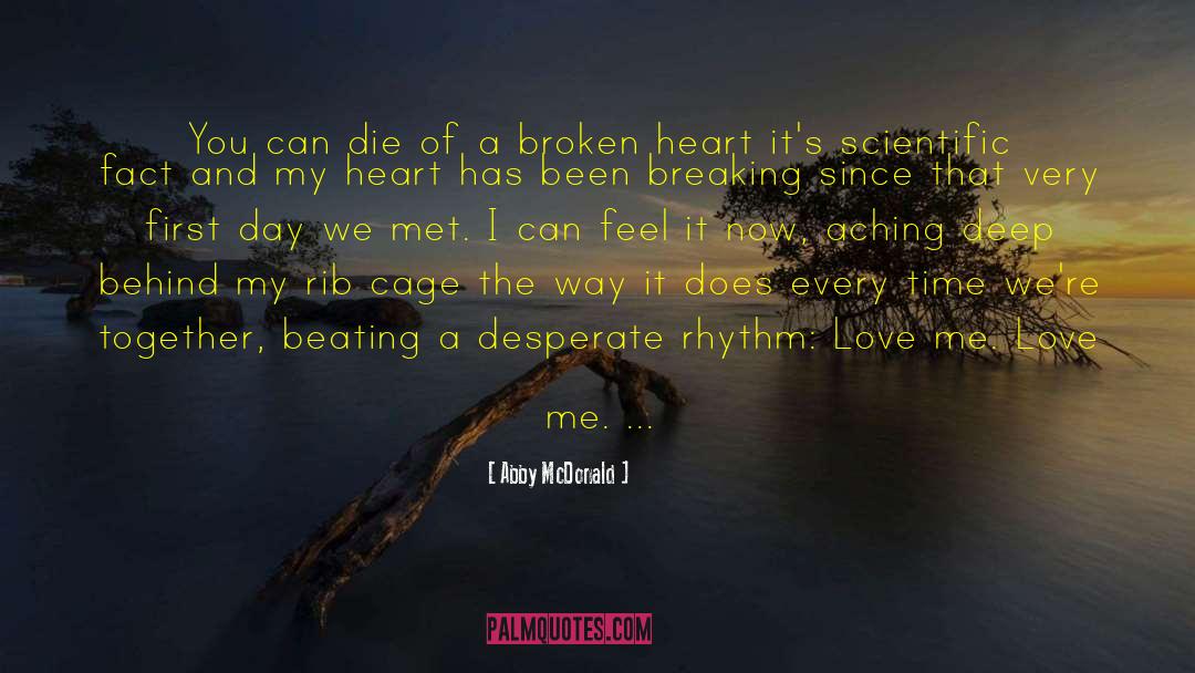 Full Heart Broken quotes by Abby McDonald