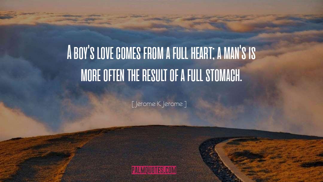 Full Heart quotes by Jerome K. Jerome