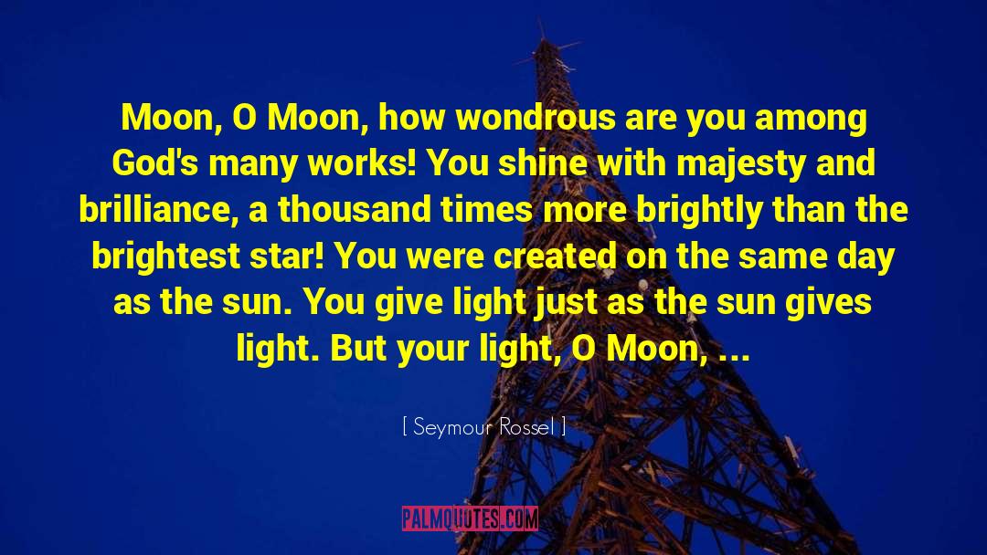 Full Moon O Sagashite quotes by Seymour Rossel