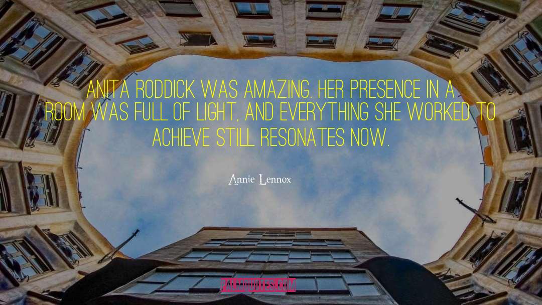 Full Of Light quotes by Annie Lennox