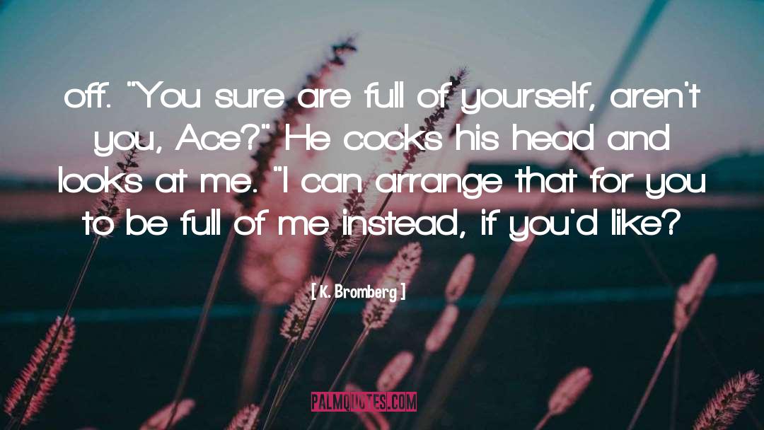 Full Of Yourself quotes by K. Bromberg