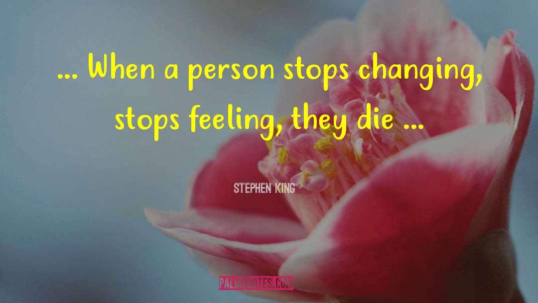 Full Stops Inside Or Outside quotes by Stephen King