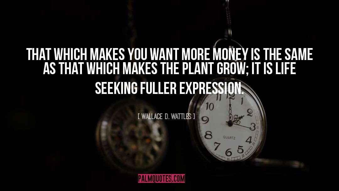 Fuller Expression quotes by Wallace D. Wattles