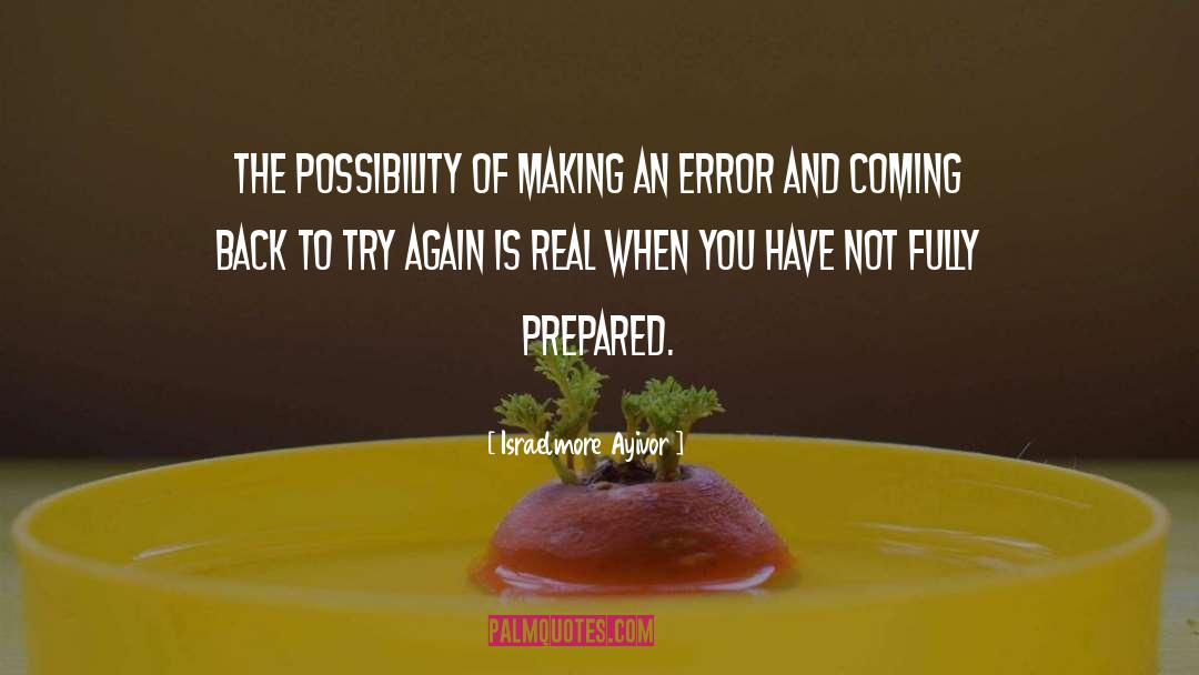 Fully Prepared quotes by Israelmore Ayivor