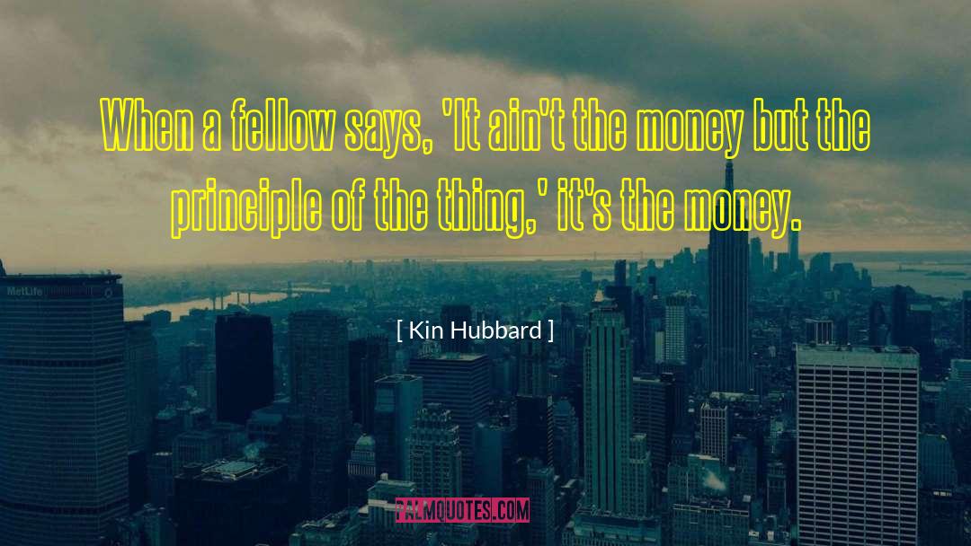 Fulmars Kin quotes by Kin Hubbard