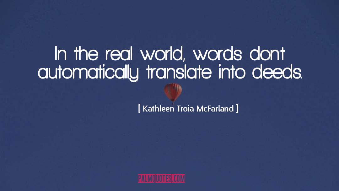 Fulminante Translate quotes by Kathleen Troia McFarland