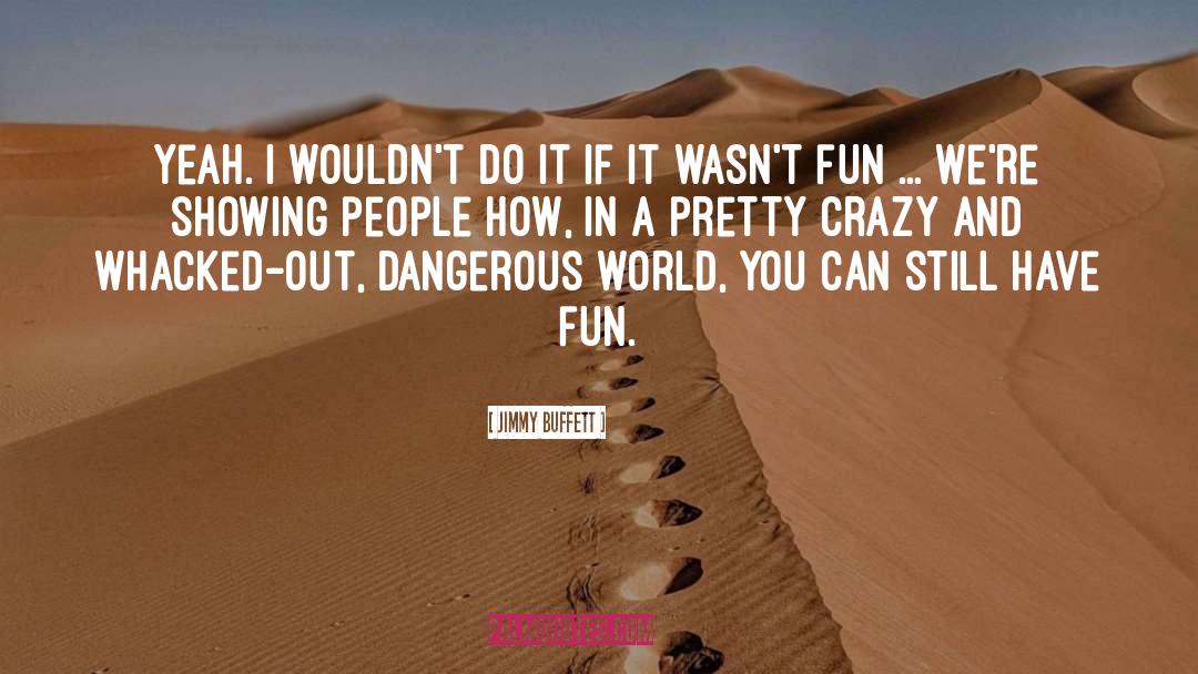 Fun Crazy quotes by Jimmy Buffett