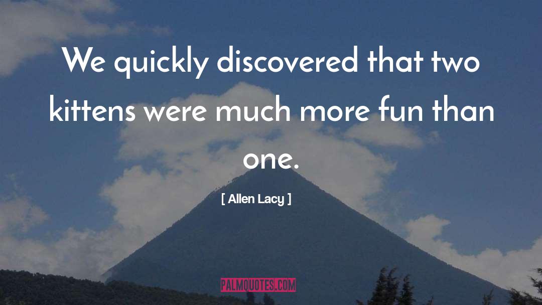 Fun Drinking quotes by Allen Lacy