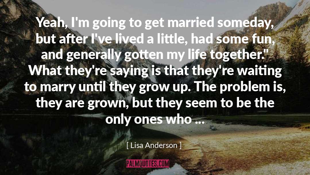 Fun Fiction quotes by Lisa Anderson