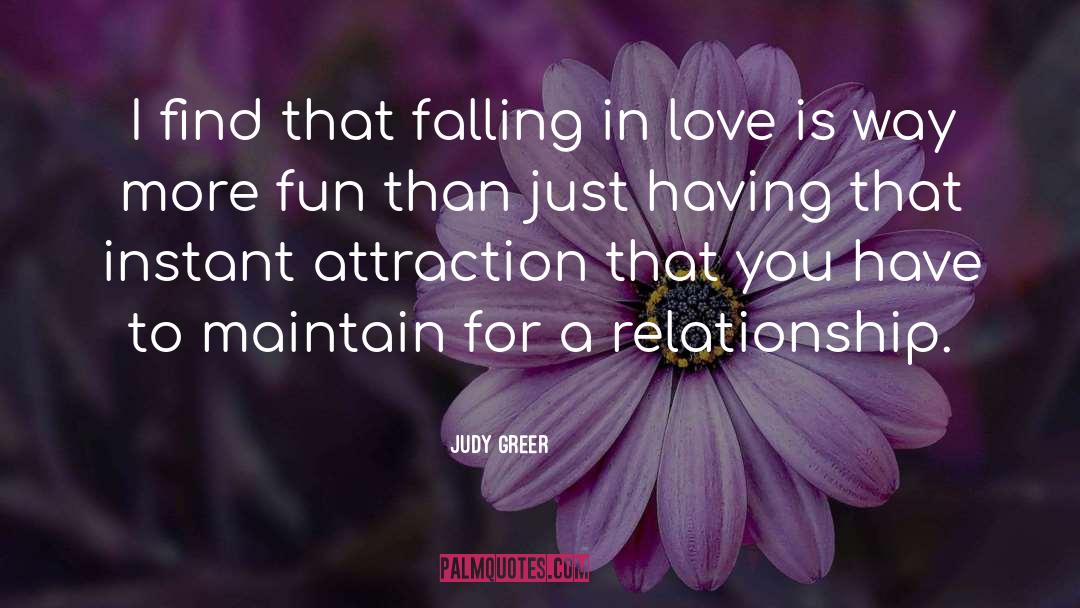 Fun Love quotes by Judy Greer