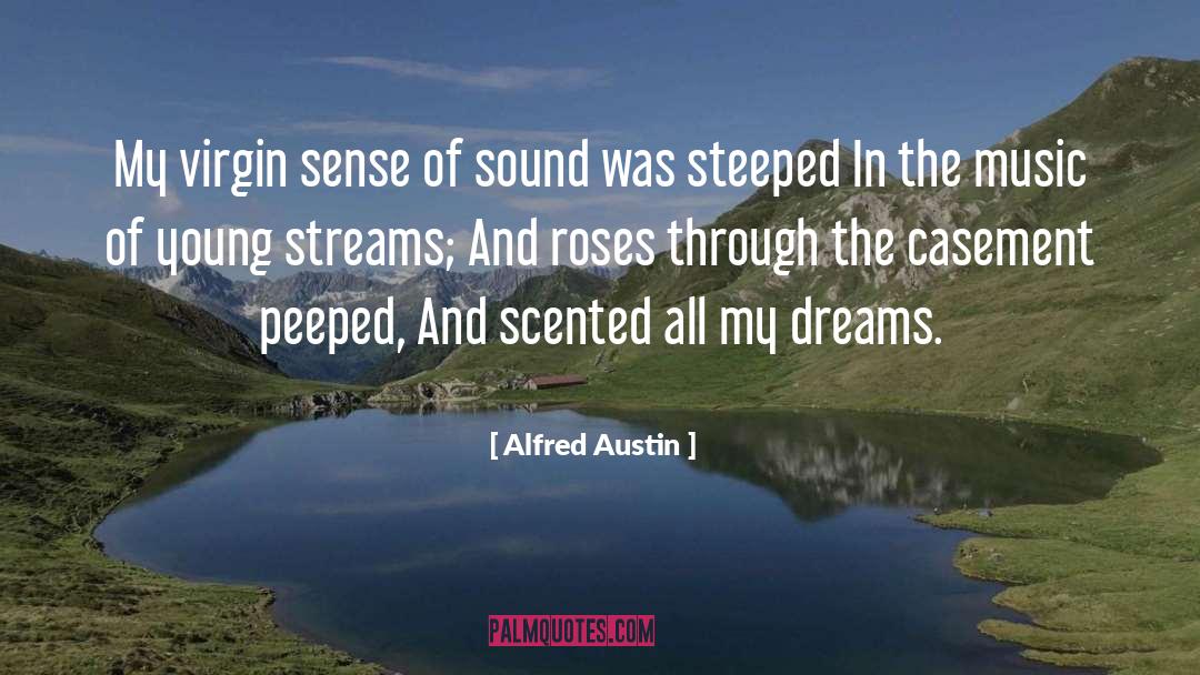 Fun Music quotes by Alfred Austin