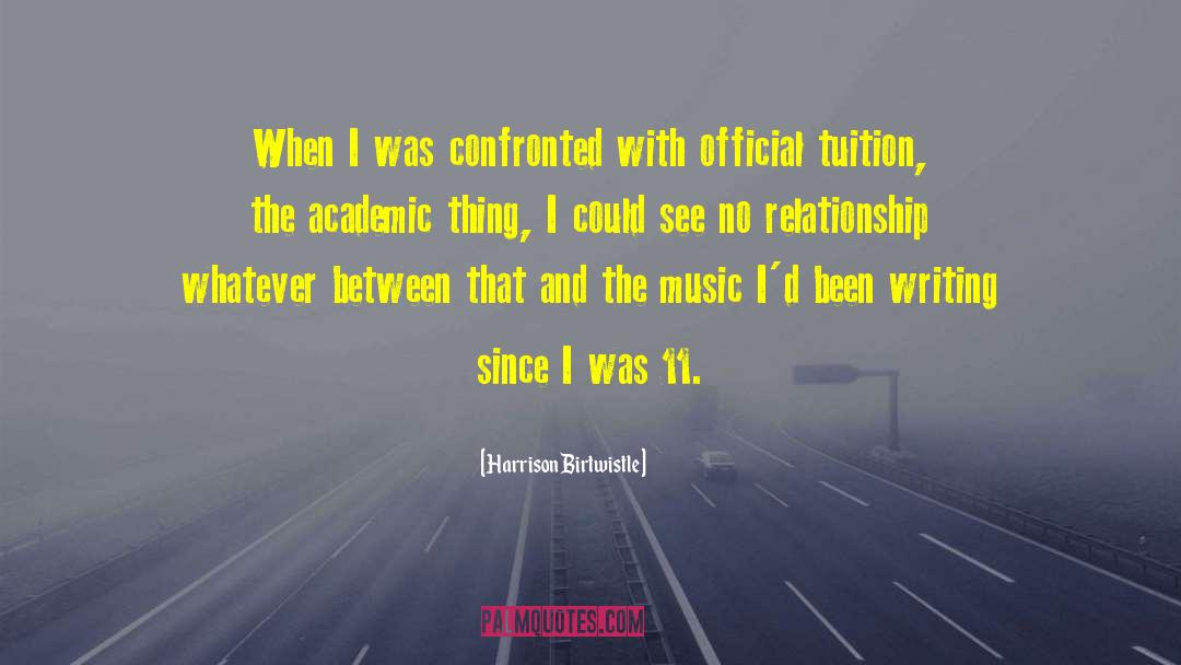 Fun Music quotes by Harrison Birtwistle