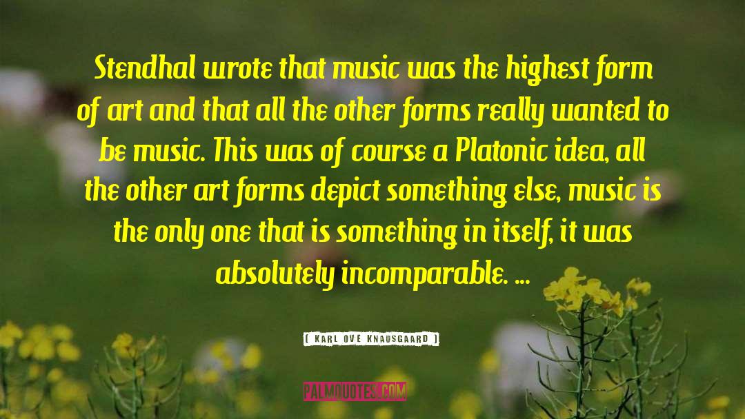 Fun Music quotes by Karl Ove Knausgaard