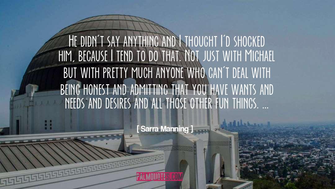 Fun Things quotes by Sarra Manning