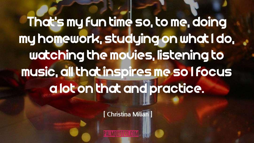 Fun Times quotes by Christina Milian
