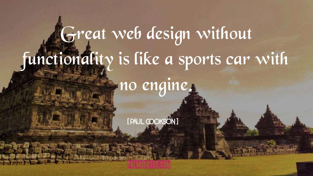 Functionality quotes by Paul Cookson