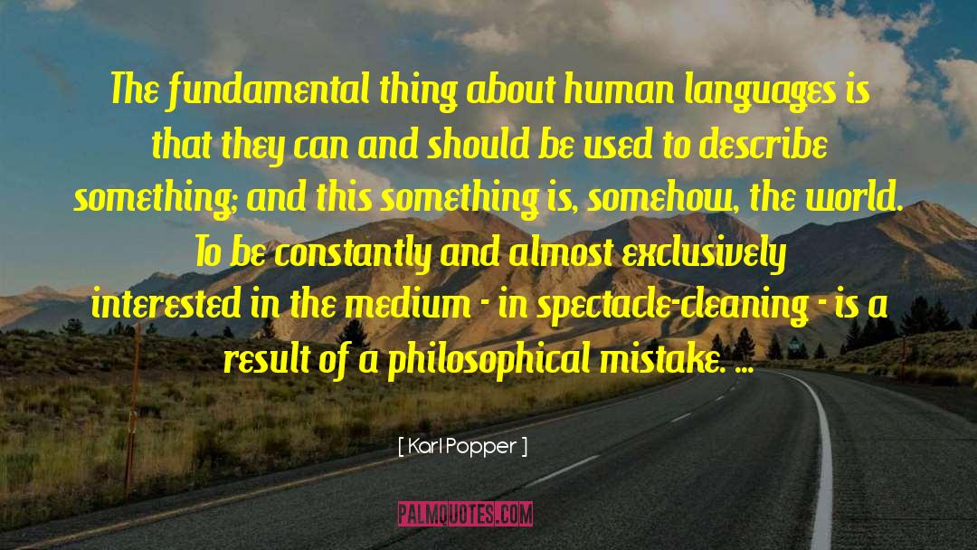 Fundamental Constants quotes by Karl Popper