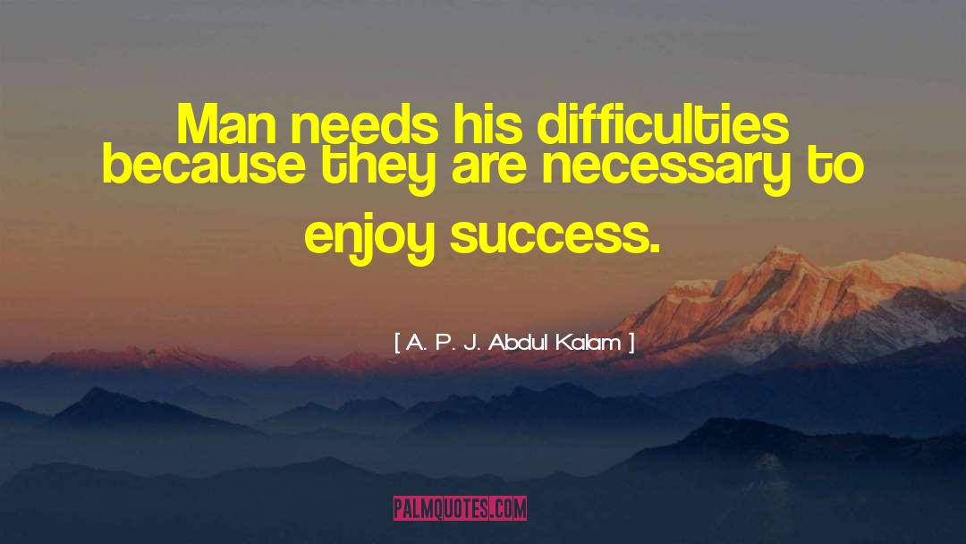 Fundamental Needs quotes by A. P. J. Abdul Kalam