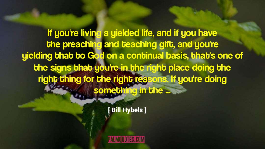 Fundamental Needs quotes by Bill Hybels