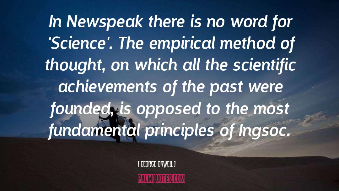 Fundamental Principles quotes by George Orwell