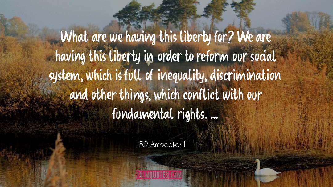 Fundamental Rights quotes by B.R. Ambedkar
